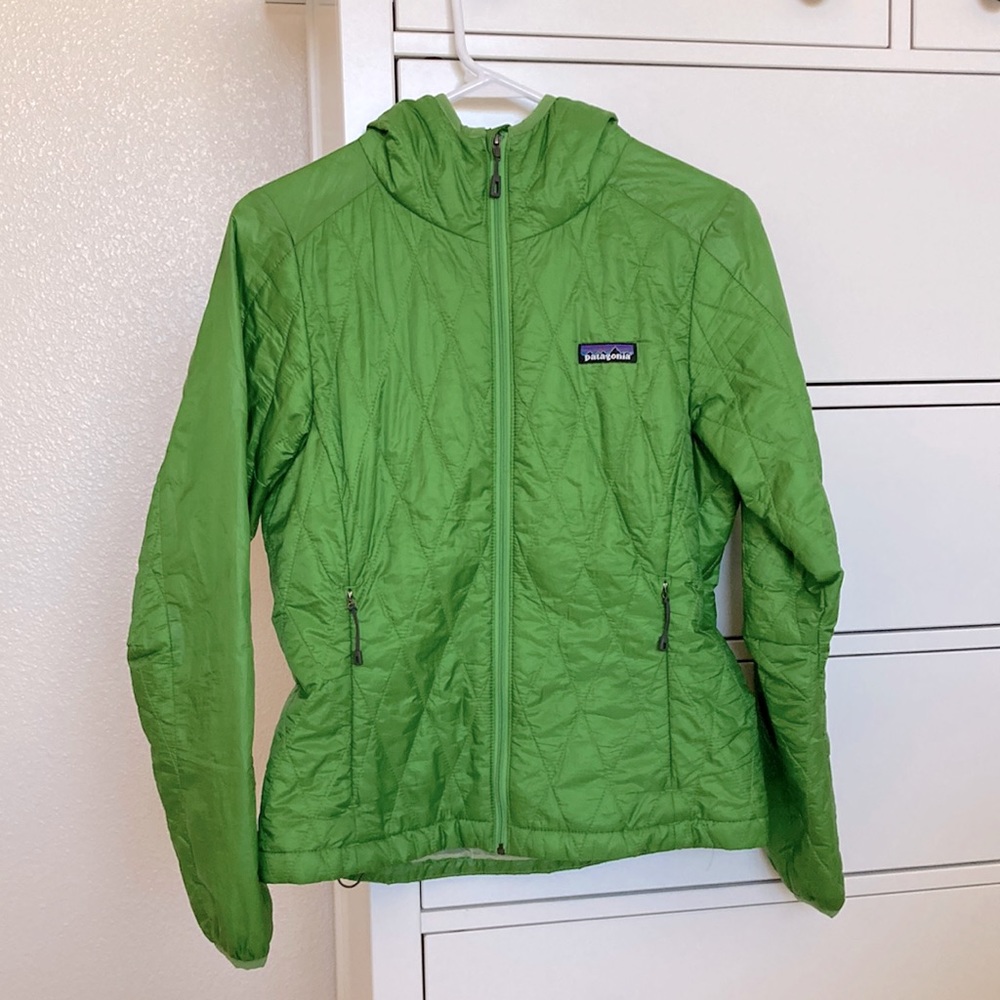 Patagonia nano puff jacket XS, Green